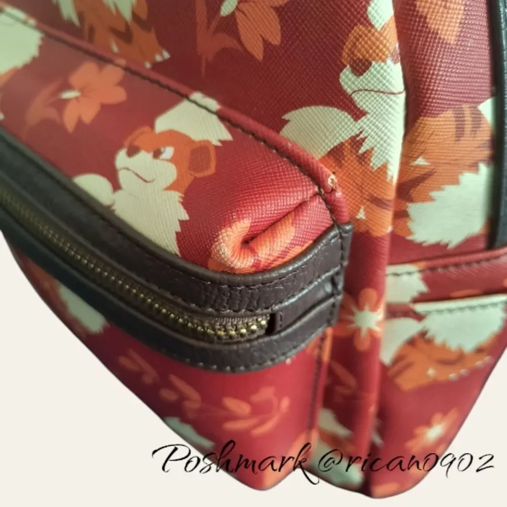 Loungefly Pokémon Growlithe Floral Allover Print Mini Backpack